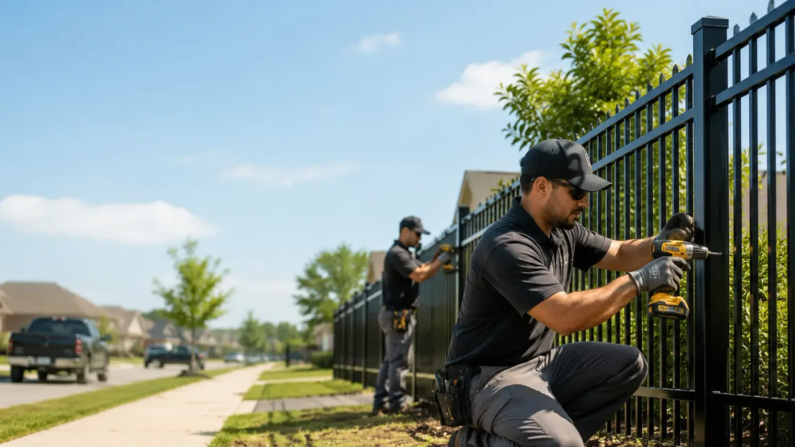 Metal Fence Installation in Otwell, IN